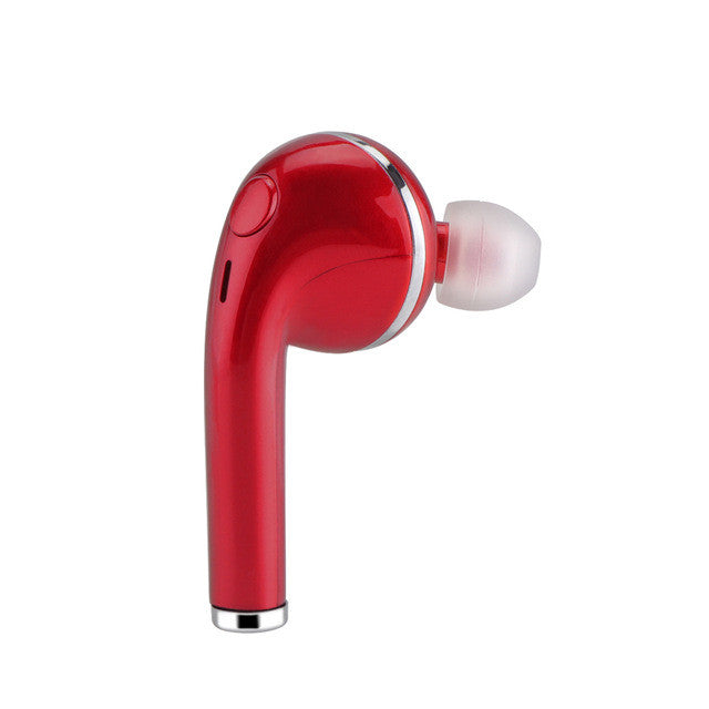 1pc Bluetooth 4.1 Headphone Wireless Headset HD Earbud Hands-free Call Earphone for iPhones Samsung Smartphones Tablets