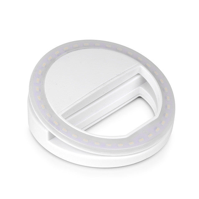 POWSTRO K Selfie Portable Flash Lamp Led Light Camera Phone Photography Selfie Ring light Ehance Light For iPhone 7 Samsung HTC