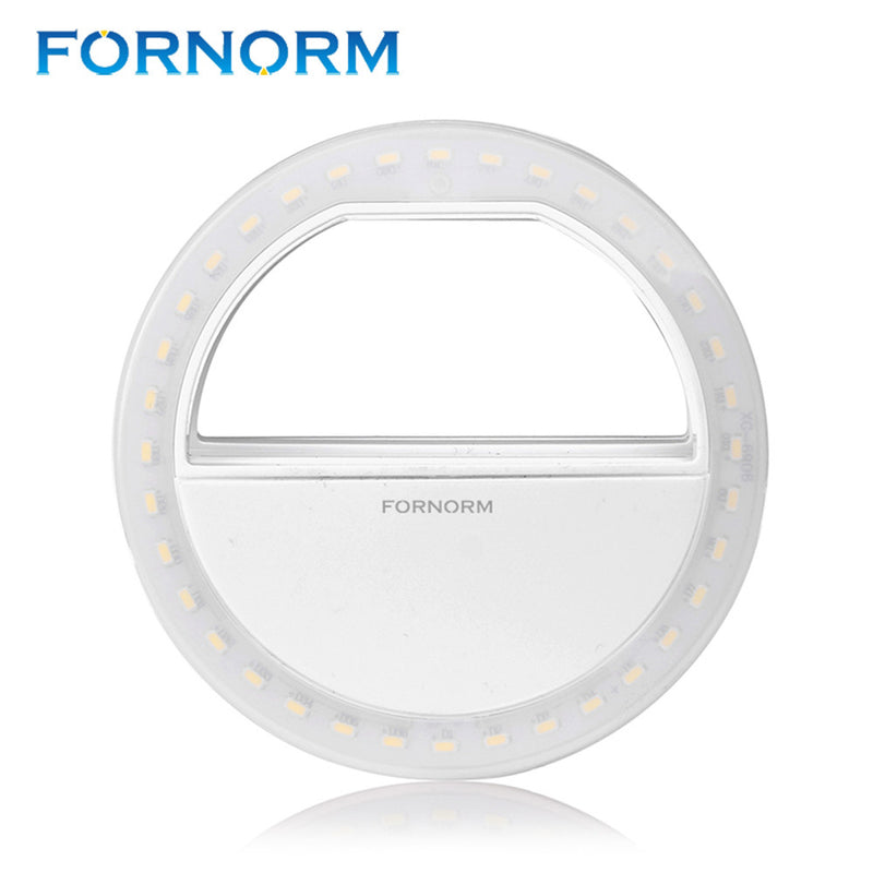 Fornorm Mobile Phone Selfie Light LED Lamps Night Selfie Light Up Powered by 2 AAA battery Enhancing Photography for iPhone