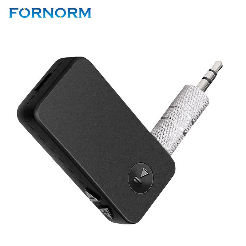 FORNORM Wireless Bluetooth Transmitter & Receiver Adapter 3.5mm Audio Cable For Headphone Speaker TV PC Car Stereos MP3 MP4
