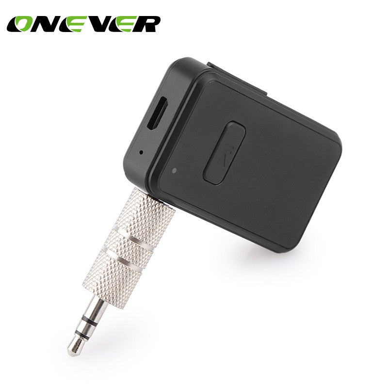 Onever Bluetooth Receiver 3.5mm Jack Bluetooth Audio Music Wireless Receiver Adapter Car Aux Cable Free for Speaker Headphone