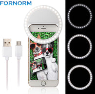 Portable USB charger Charm Eyes Smartphone LED Ring Light Night Darkness Selfie Rechargeable Led Ring Selfie Light Photo Taking