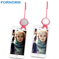 Universal Dual Color Rechargeable Led Selfie Light Night Flash Light Enhancing Photography for iPhone Samsung Smartphones