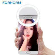 Universal Mobile Phone Selfie Light Night Selfie Light Up LED Lamps Enhancing Photography for iPhone6s Samsung Xiaomi HTC Tablet