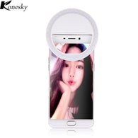 Selfie Portable Flash Led Night Light Camera Phone Photography Ring Light Enhancing Photography for iPhone Samsung