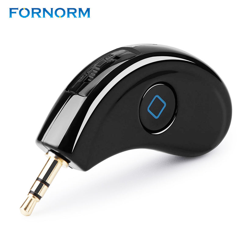 FORNORM Wireless Bluetooth Receiver 3.5mm Jack Bluetooth Audio Music Receiver Adapter Car Aux Cable Free for Speaker Headphone