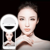 2017 New Beauty Selfie Lamp Led Light Camera Phone Photography Selfie Ring Light Enhancing Photography for iPhone Samsung Xiaomi