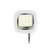 Fornorm 16 LED Selfie Light 3 Levers Bright Setting Rechargeable Flash Phone Light For Cool Warm Light For IPhone SmartPhone