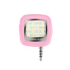 Fornorm 16 LED Selfie Light 3 Levers Bright Setting Rechargeable Flash Phone Light For Cool Warm Light For IPhone SmartPhone