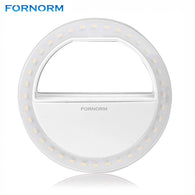 FORNORM Universal Portable 36 LED Photography Flash Light  Night Smartphone  Selfie Light Ring For iPhone Plus Samsung Phone