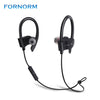 Fornorm Wireless Bluetooth 4.1 Headphones Sports Earphones Mic Waterproof HD Stereo Sweatproof Earbuds for Gym Running