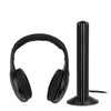 FORNORM 5 in 1 Wireless Cordless Headset with Emitter For PC TV Radio Wireless Headphone Gaming Headphone Wireless online chat
