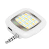 FORNORM LED Selfie Flash Lamp Rechargeable Flash Fill-in Light 3.5mm Jack Plug Selfie Light LED Night Using Pocket Spotlight