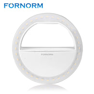 Fornorm Mobile Phone Selfie Light LED Lamps Night Selfie Light Up Powered by 2 AAA battery Enhancing Photography for iPhone