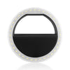 Night Selfie Ring Light Phone LED Light Up Photography Luminous 36 bulbs USB Rechargeable For Smartphone Flash Lamp
