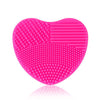 ABEDOE Heart Shape Clean brushes Makeup Wash Brush Silica Glove Scrubber Brush Cosmetic Cleaning Tools Beauty Makeup Brushes