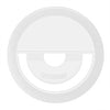 FORNORM Portable Rechargeable Lightdow USB Charge LED Ring Light Supplementary Night Darkness Selfie Enhancing