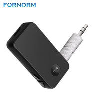 FORNORM Wireless Bluetooth Transmitter & Receiver Adapter 3.5mm Audio Cable For Headphone Speaker TV PC Car Stereos MP3 MP4